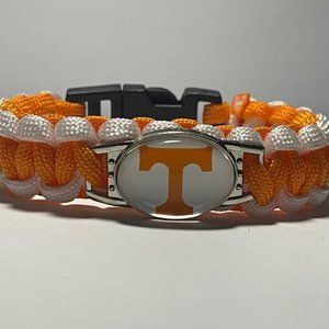 Tennessee Volunteers NCAA Paracord Bracelet NEW